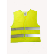 Traffic Safety Vest for Kids Made of Knitting Fabric